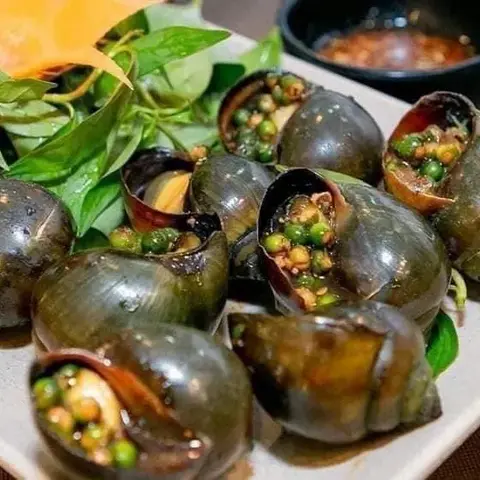 Hình ảnh Ốc bươu nướng mọi