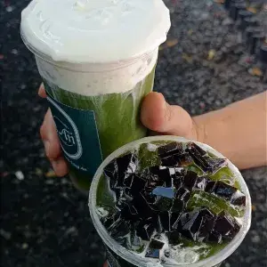Hình ảnh Rau Má Đậu Xanh Sữa Dừa