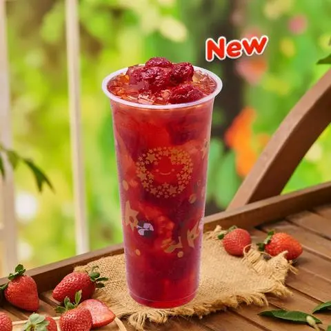 Hình ảnh Ô Long Dâu Tây
