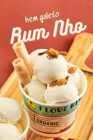 Hình ảnh Kem rum nho