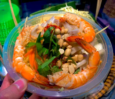 Hình ảnh Gỏi tôm tai heo