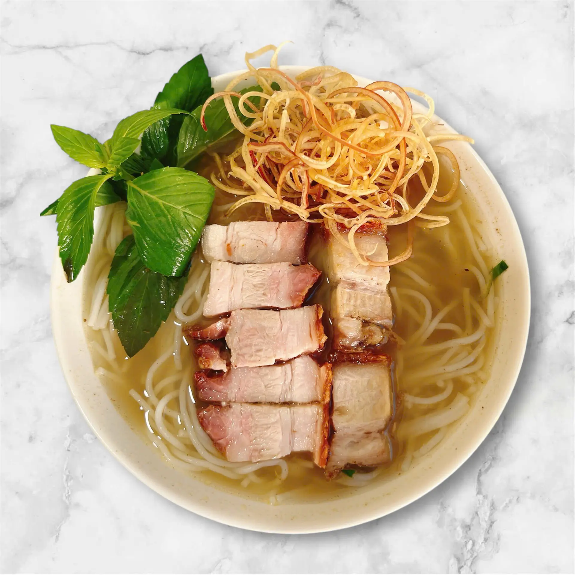 Hình ảnh Bún nước lèo heo quay