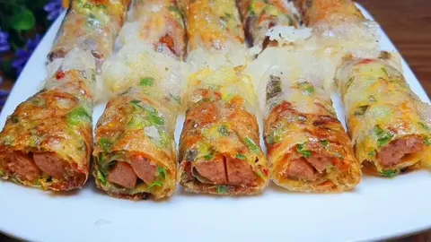 Hình ảnh Bánh tráng cuộn chiên giòn?️