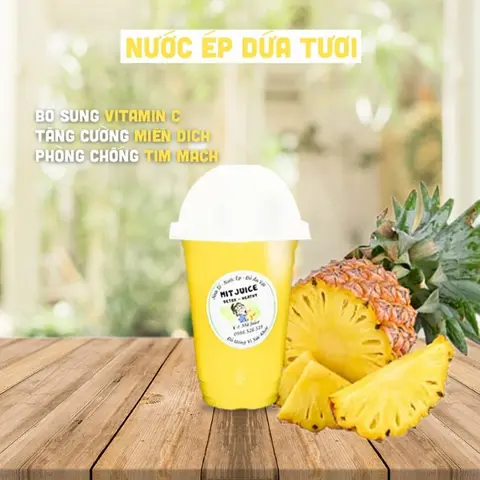 Hình ảnh Nước ép dứa tươi