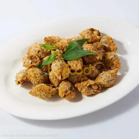 Hình ảnh Ốc hương rang muối ớt - Fried sweet snails with salt and chili