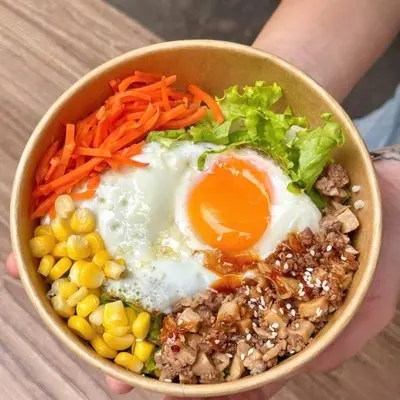Hình ảnh Cơm trộn cơ bản bò - Best seller