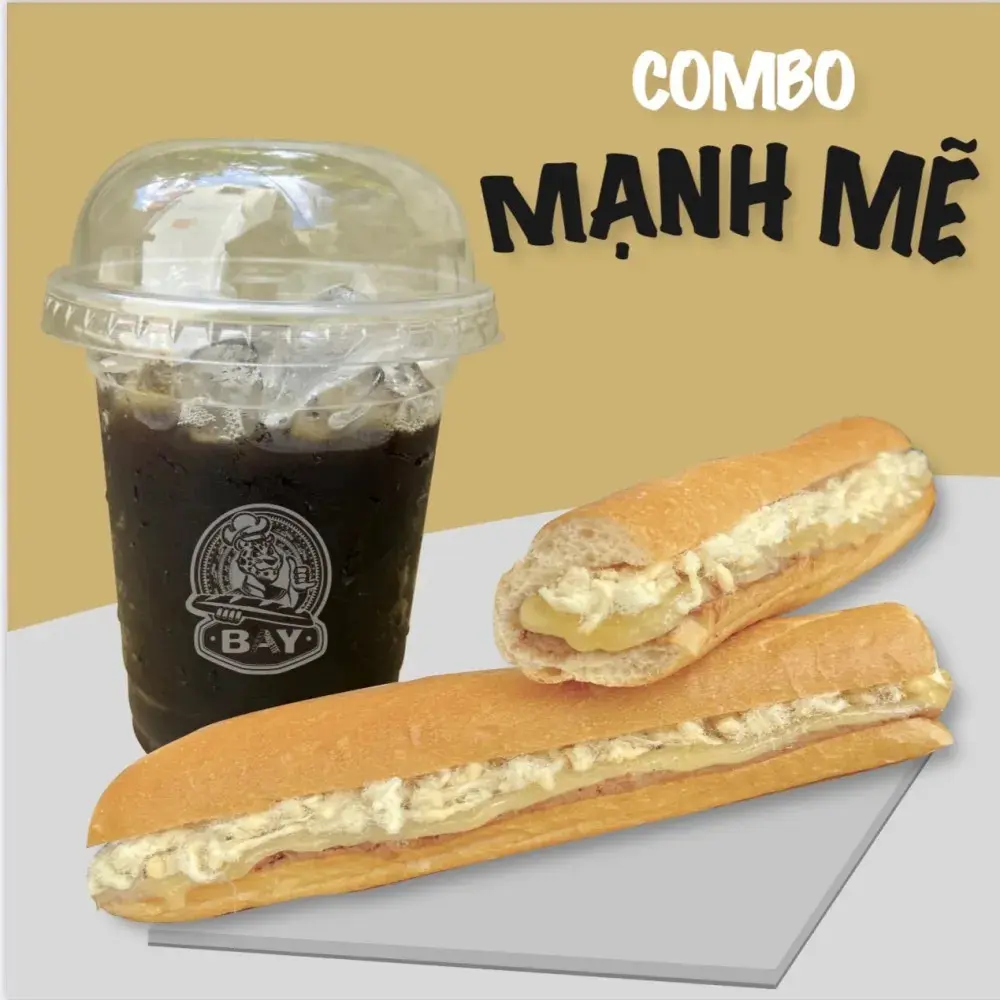 Hình ảnh BAY MẠNH MẼ (1BMQ + 1Cafe đen)