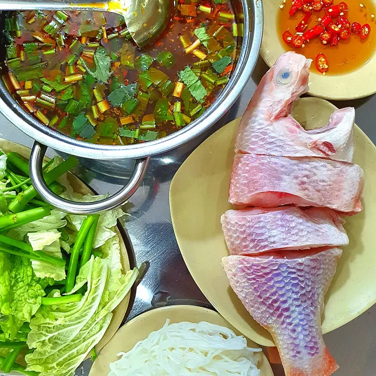 Hình ảnh Lẩu cá điêu hồng