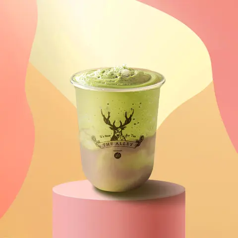 Hình ảnh Matcha Khoai Môn Đá Xay