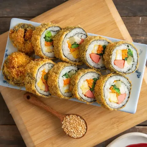 Hình ảnh Kimbap chiên giòn