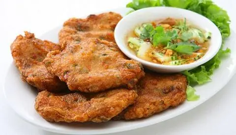 Hình ảnh Chả cá thác lác chiên