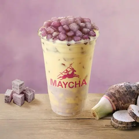 Hình ảnh Lục Trà Sữa Song Hỷ Khoai Môn