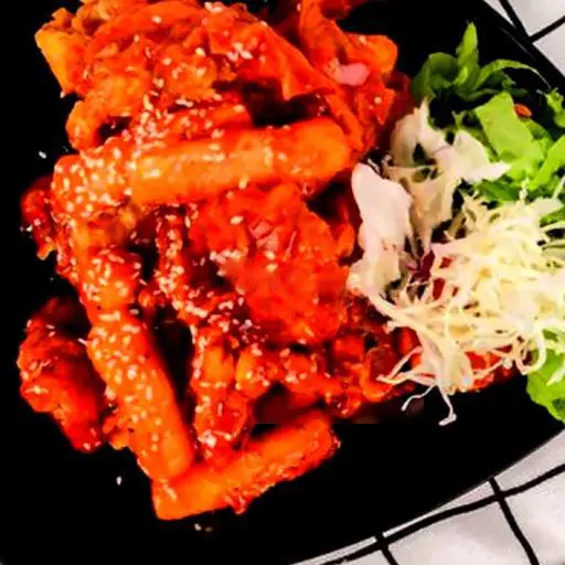 Hình ảnh Gà chiên sốt chua ngọt