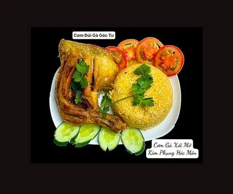 Hình ảnh Cơm đùi gà góc tư