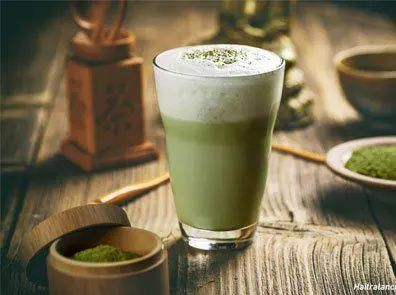 Hình ảnh Trà sữa matcha kem