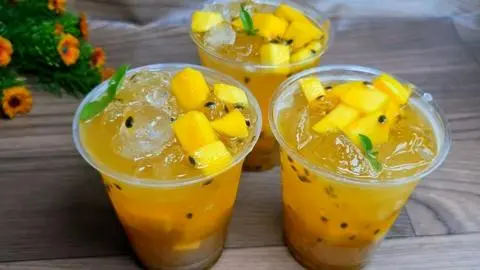 Hình ảnh Trà Xoài Chanh Dây