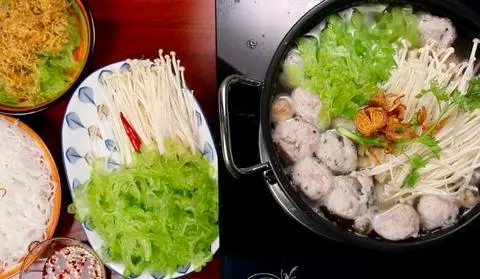 Hình ảnh Lẩu thái cá thác lác - nấm