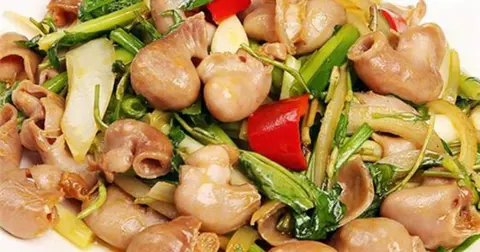 Hình ảnh Bao tử ếch xào sả ớt