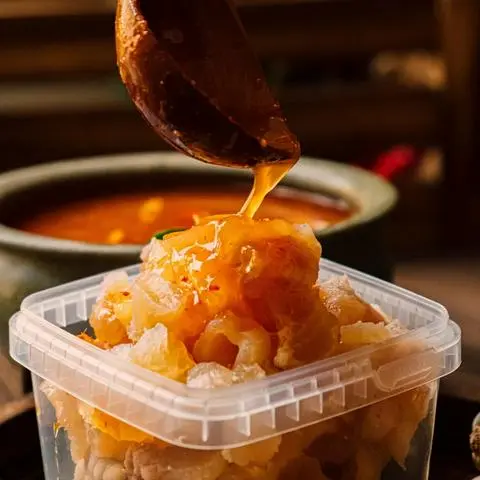 Hình ảnh Gân bò sốt Thái - 1kg