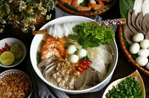 Hình ảnh Hủ tiếu Nam Vang nước thập cẩm