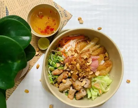 Hình ảnh Bún nem nướng