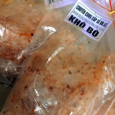 Hình ảnh Bánh tráng khô bò
