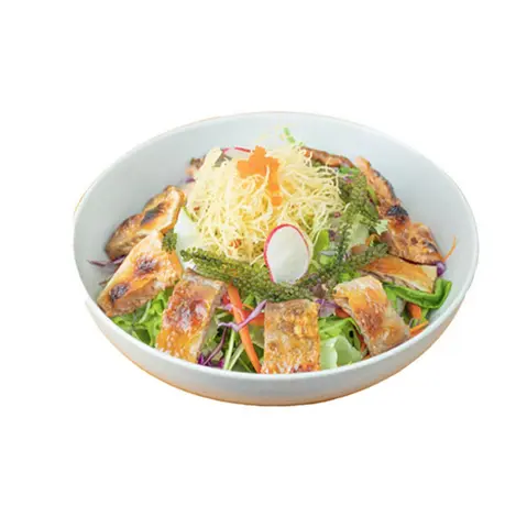 Hình ảnh Salmon skin salad