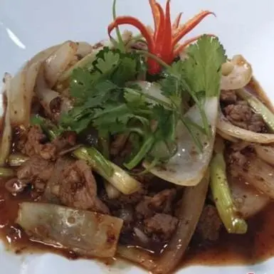 Hình ảnh Cơm bò xào sa tế