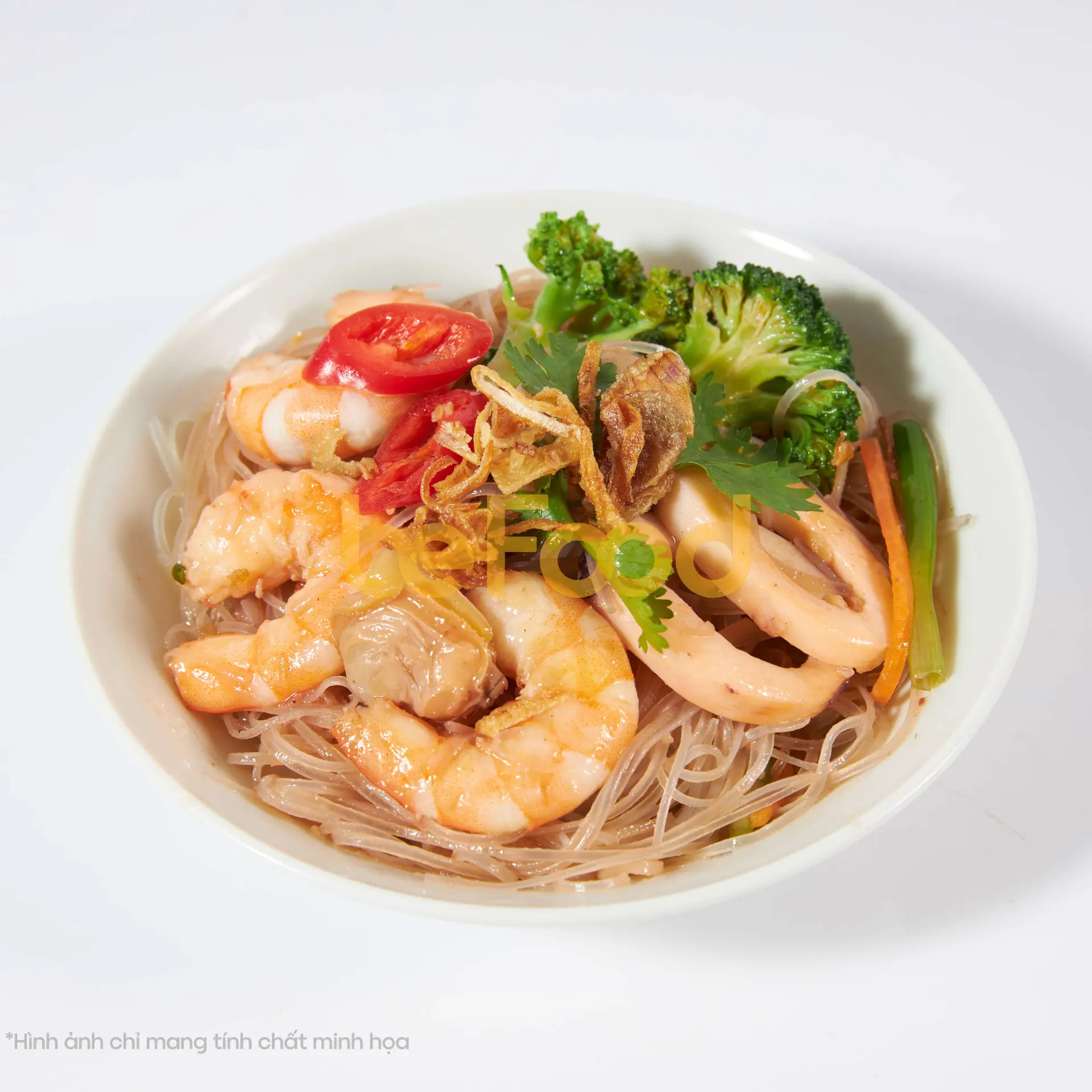 Hình ảnh Miến xào hải sản