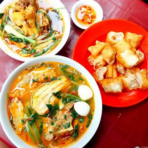 Hình ảnh Combo_ 4 Bún Cá Lóc  + 4 Sâm Lạnh
