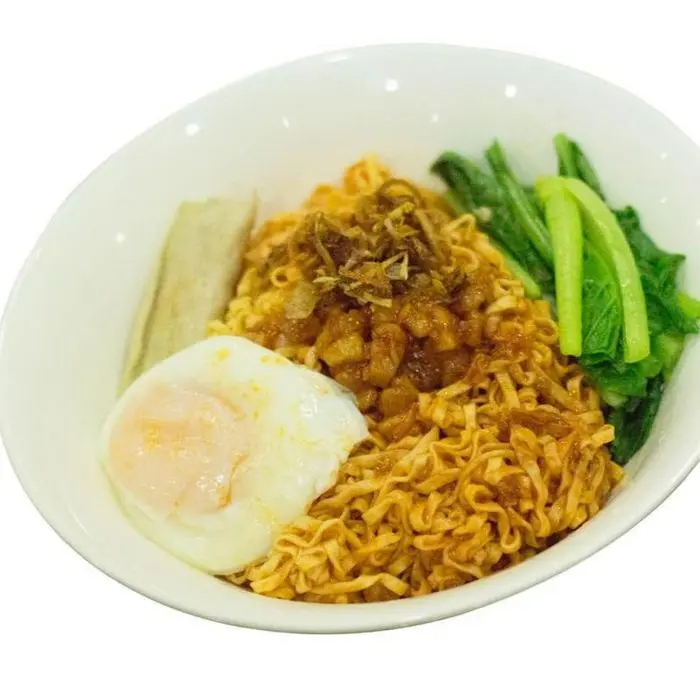 Hình ảnh Mì trộn - soup trứng lòng đào