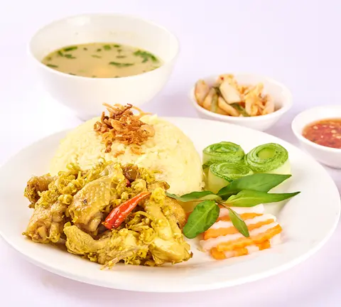 Hình ảnh Cơm gà ta luộc