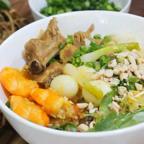 Hình ảnh Mì sườn tôm