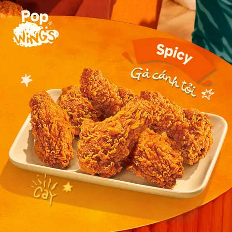 Hình ảnh Spicy Pop Wings