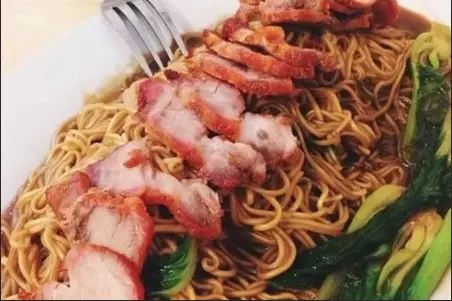 Hình ảnh Mì tươi xào xá xíu
