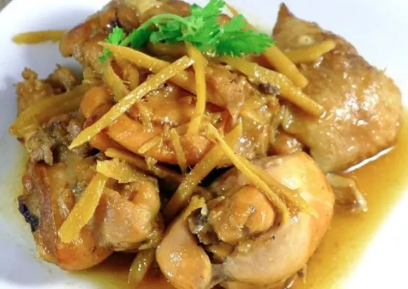 Hình ảnh Cơm vịt kho gừng