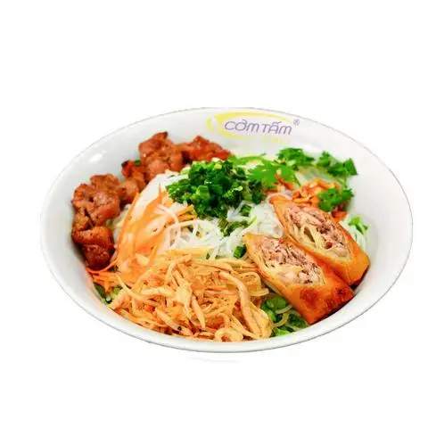 Hình ảnh Bún thịt nướng bì chả giò
