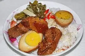 Hình ảnh Cơm thịt kho trứng