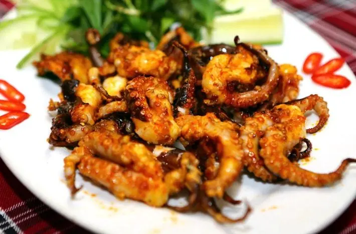 Hình ảnh Râu mực sate