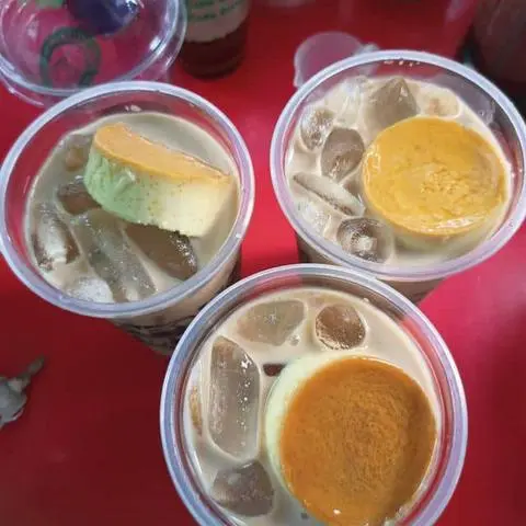 Hình ảnh Trà sữa bánh flan