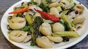 Hình ảnh Lòng già xào cải chua