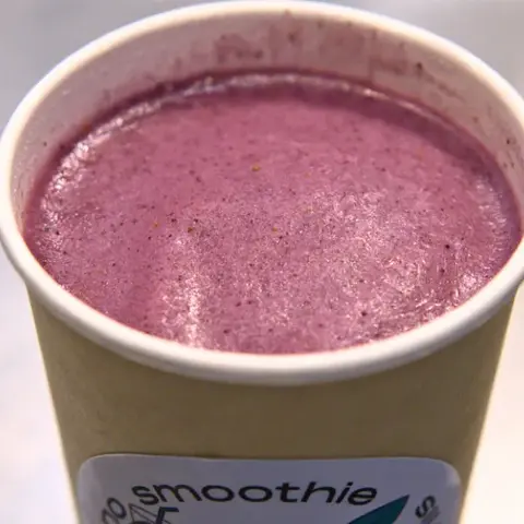 Hình ảnh Smoothie dâu ngọt - Strawberry sunset