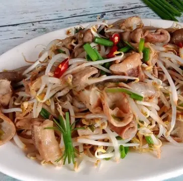 Hình ảnh Lòng xào giá hẹ