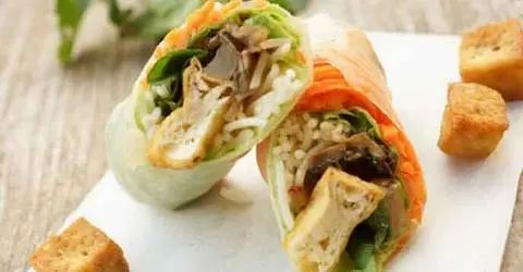 Hình ảnh Gỏi cuốn chay