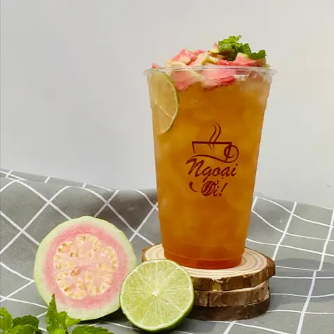 Hình ảnh Trà olong ổi hồng
