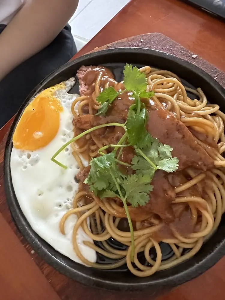 Hình ảnh Mì Ý 2 trứng patê
