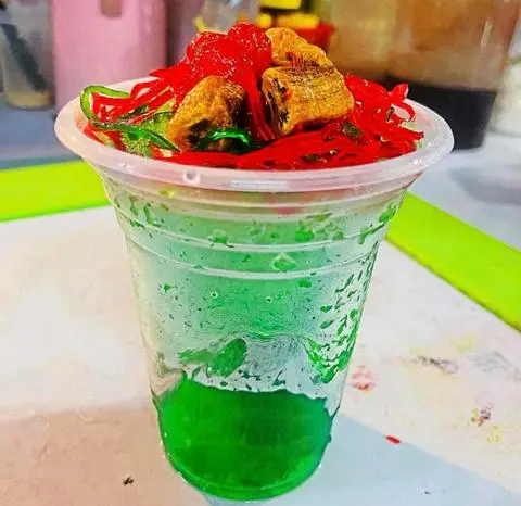 Hình ảnh Đá bào bạc hà