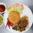 Hình ảnh Cơm bò xào cải chua