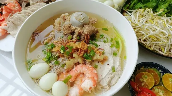 Hình ảnh Mì nam vang nước 