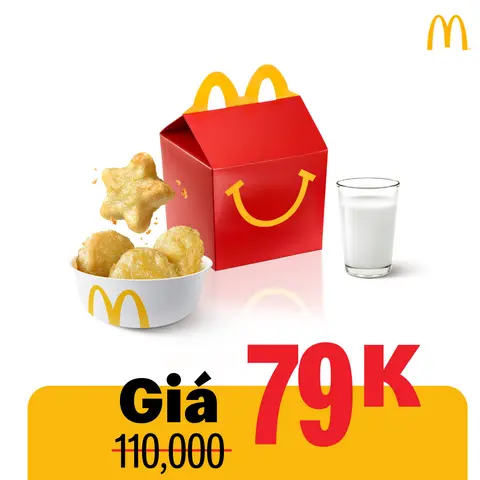 Hình ảnh Phần ăn cho bé - 4 Miếng Gà Viên